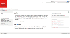 Desktop Screenshot of compass.cornish.edu