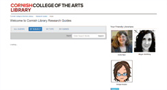 Desktop Screenshot of libguides.cornish.edu