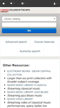 Mobile Screenshot of catalog.cornish.edu